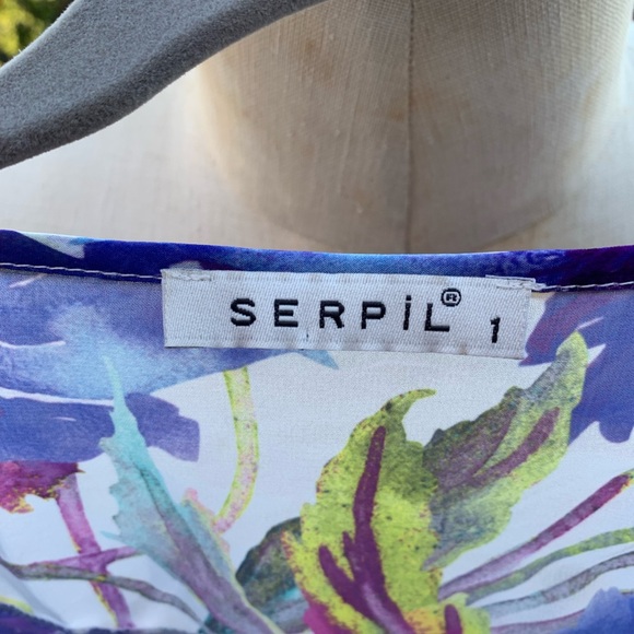 NWOT WOMEN SHEER SERPIL BLOUSE - Picture 3 of 3